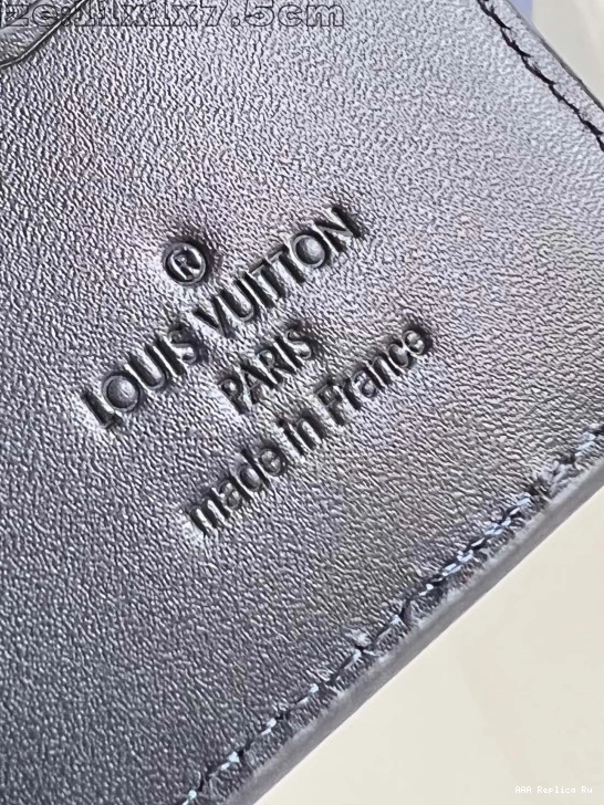 AAA Pruses Bags cm VUITTON LOUIS Pocket Organizer-7.5*11.1*1 0807